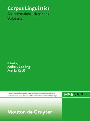 cover image of Corpus Linguistics. Volume 2